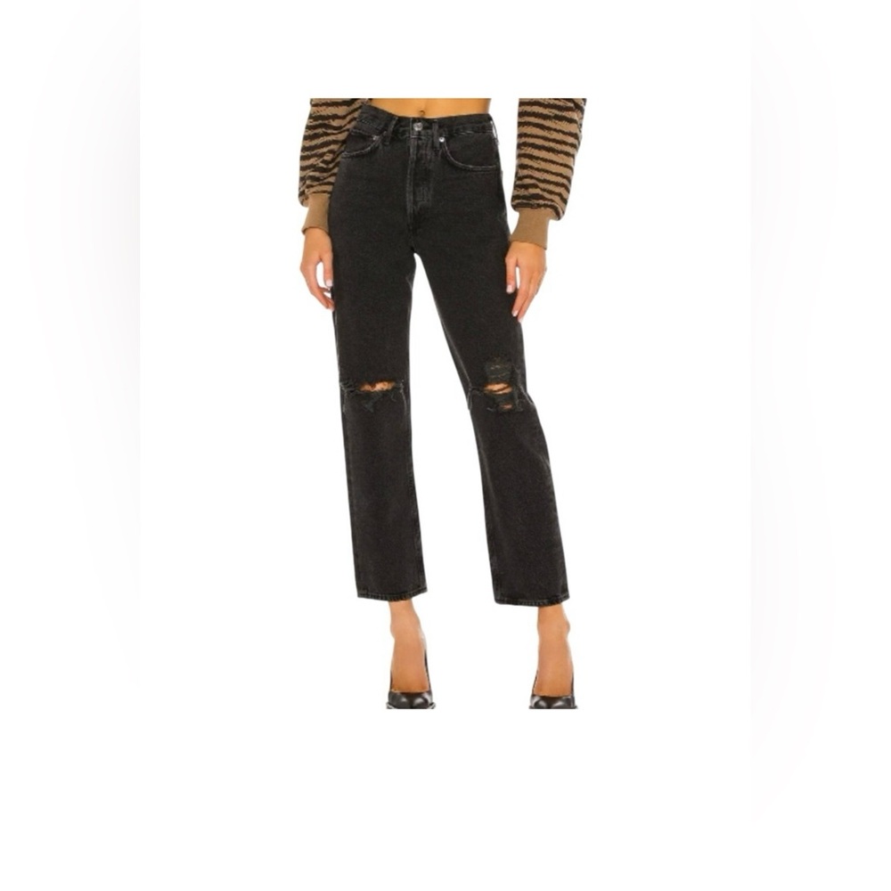 AGOLDE 90's Mid Rise Loose in Smokestack Size 28